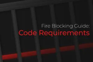 Fire Blocking Guide: Code requirements for firestop sealant.