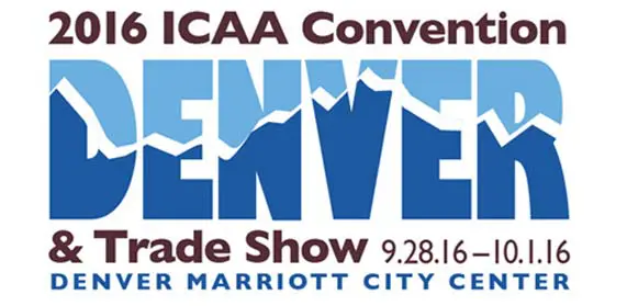 2016 ICAA Convention & Trade Show in Denver, September 28–October 1, at Denver Marriott City Center.
