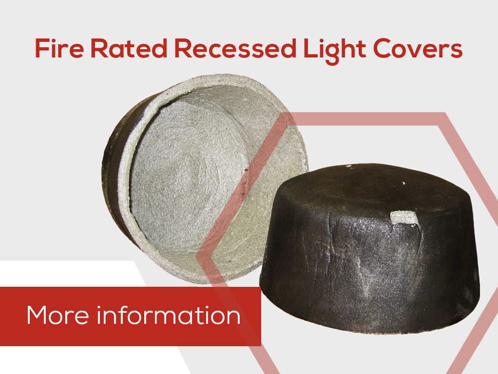 Envirograf Fire Protection Covers for Recessed Light Fittings 1 Hour Rated 